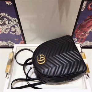 Gucci GG Marmont Quilted Leather Replica Backpack (Varied Colors)