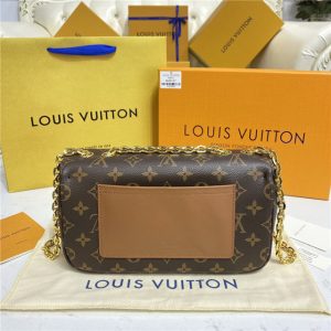 Louis Vuitton Marceau Chain Handbag Caramel