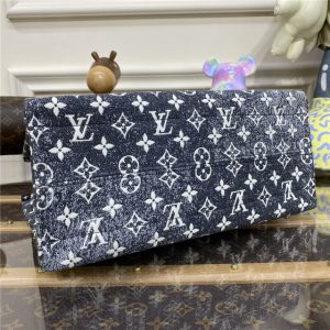 Louis Vuitton OnTheGo MM Gray Denim