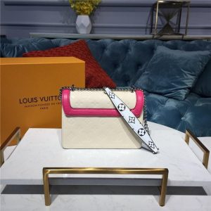 Louis Vuitton Wynwood Monogram Vernis Leather Creme