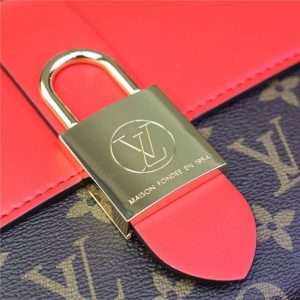 Louis Vuitton Locky BB Monogram Coquelicot