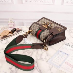 Gucci Queen Margaret GG Small Top Handle Bag GG Supreme Canvas (Varied Colors)