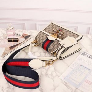 Gucci Queen Margaret GG Small Top Handle Bag GG Supreme Canvas (Varied Colors)