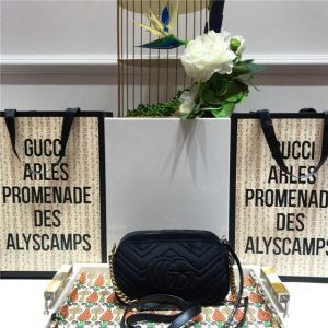 Gucci GG Marmont Matelasse Medium Shoulder Velvet Replica Bag (Varied Colors)