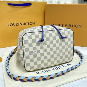 Louis Vuitton NeoNoe MM Damier Azur Replica Canvas Blue