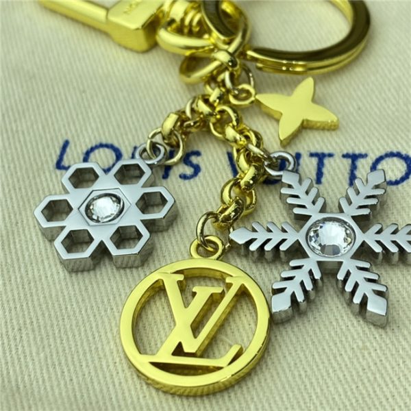 Louis Vuitton Snowflakes Bag Charm And Key Holder