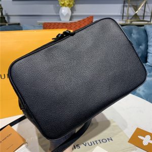 Louis Vuitton NeoNoe MM Monogram Empreinte leather Black