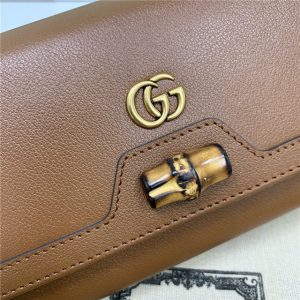 Gucci Diana Chain Wallet With Bamboo (Varied Colors)