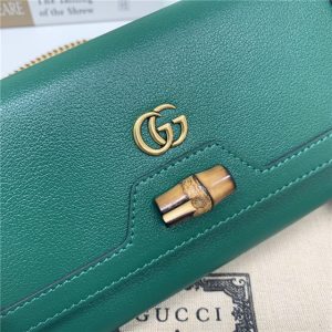 Gucci Diana Chain Wallet With Bamboo (Varied Colors)