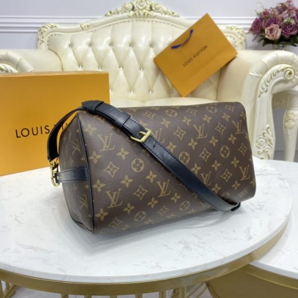 Louis Vuitton Speedy Bandouliere 30 Monogram Black M41112