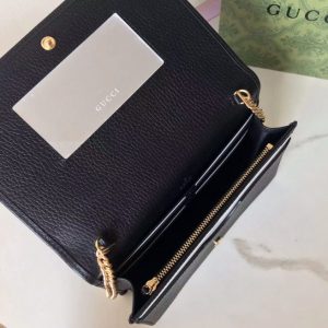 Gucci GG Marmont Chain Wallet (Varied Colors)