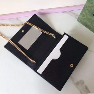 Gucci GG Marmont Chain Wallet (Varied Colors)