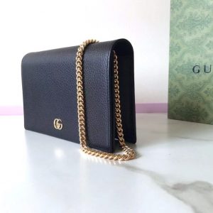 Gucci GG Marmont Chain Wallet (Varied Colors)