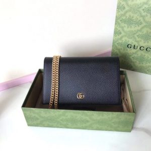 Gucci GG Marmont Chain Wallet (Varied Colors)