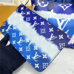 LV Escale Neverfull MM Bleu