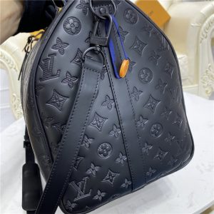 Louis Vuitton Keepall Bandouliere Replica 50 Black