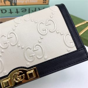 Gucci GG Wallet With Chain (Varied Colors)