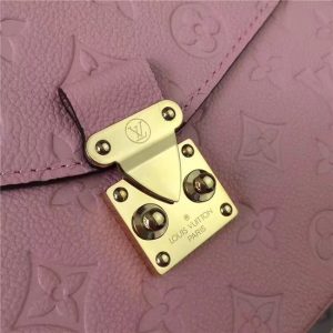 Pochette Metis Rose Poudre Monogram Empreinte