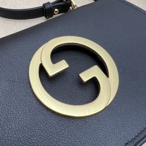 Gucci Blondie Mini Replica bag in Black Leather