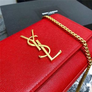 YSL Kate Small in Grain De Poudre Embossed Leather (Varied Colors)