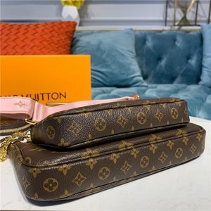 Louis Vuitton Multi Pochette Accessoires Rose Clair