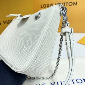 Louis Vuitton Easy Pouch on Strap Quartz White Replica