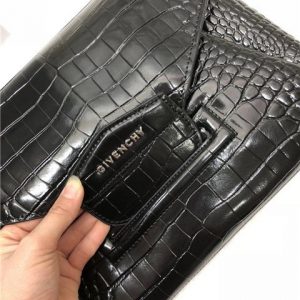 Givenchy Antigona Envelope Clutch Crocodile Embossed (Varied Colors)