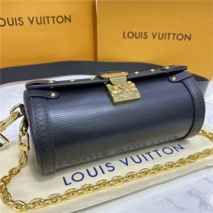Louis Vuitton Papillon Trunk Epi Leather Black