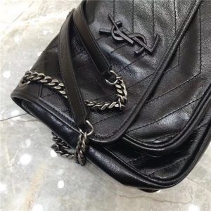 Yves Saint Laurent Large Niki Chain Bag Black