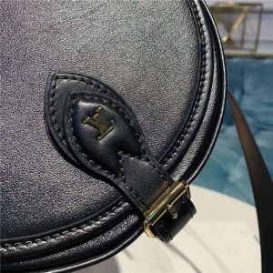 Louis Vuitton Tambourin Small Round Lightweight Cross Shoulder Bag Noir