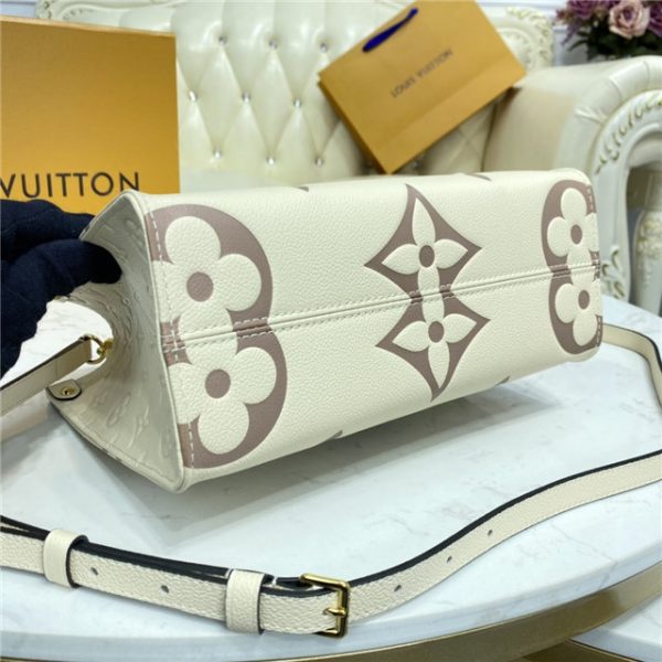 Louis Vuitton Onthego PM Cream