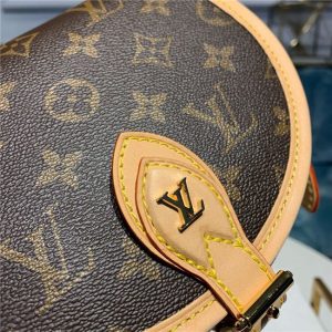 Louis Vuitton Tambourin Monogram Small Round Lightweight Cross Shoulder Bag