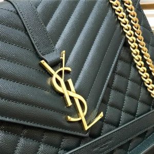 Yves Saint Laurent Large Envelope Chain Bag (Varied Colors)