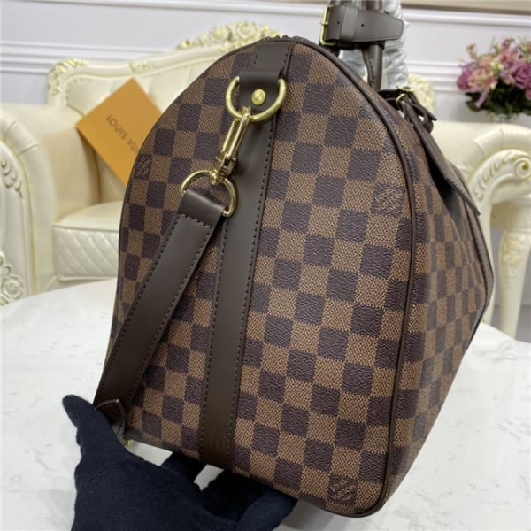 Louis Vuitton Damier Ebene Keepall Bandouliere 45