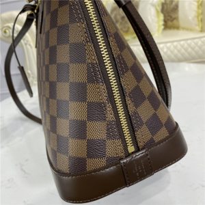 Louis Vuitton Alma Damier Ebene Canvas PM Replica