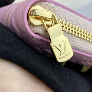 Louis Vuitton Zippy Replica Wallet Pink