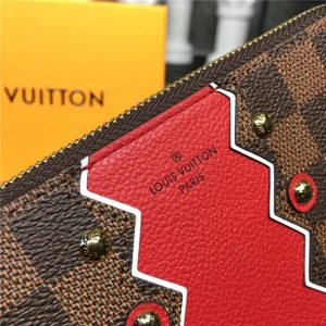 Louis Vuitton Zippy Wallet Damier Ebene Canvas