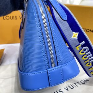 Louis Vuitton Alma BB Epi Leather Bleuet Blue