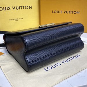 Louis Vuitton Twist MM Black / Fuchsia