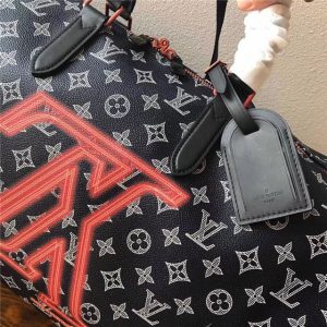 Louis Vuitton Keepall Bandouliere 50 Monogram Upside Down Canvas