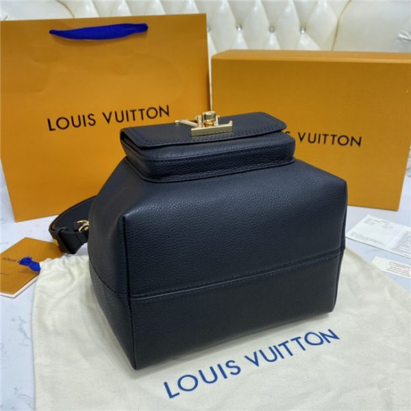 Louis Vuitton Lockme Bucket Black