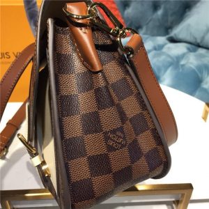 Louis Vuitton Beaumarchais Damier Ebene Creme Beige