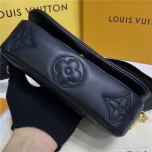 Louis Vuitton Wallet on Strap Bubblegram Black