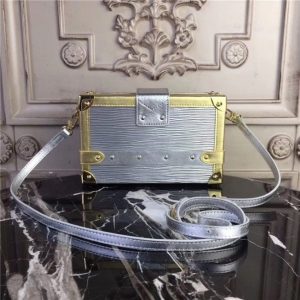 Louis Vuitton Petite Malle Silver