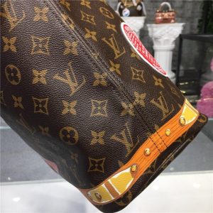 Louis Vuitton Neverfull Locks MM Monogram Canvas