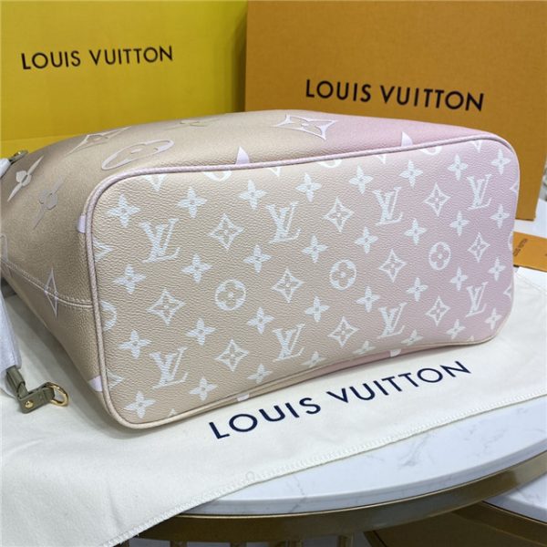 Louis Vuitton Neverfull MM Replica Sunset Khaki Tote