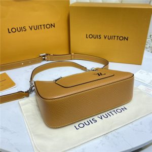 Louis Vuitton Marelle Fake Epi Leather Bag Honey Gold