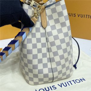 Louis Vuitton NeoNoe MM Damier Azur Replica Canvas Blue