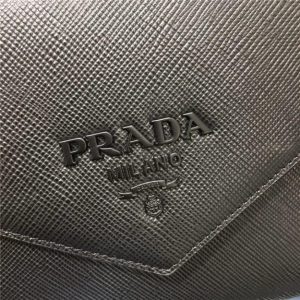 Prada Monochrome Saffiano Leather Bag Replica (Varied Colors)