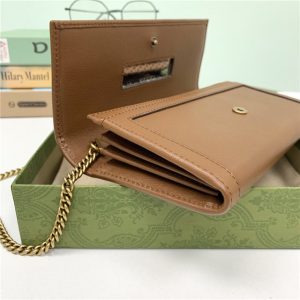 Gucci Diana Chain Wallet With Bamboo (Varied Colors)